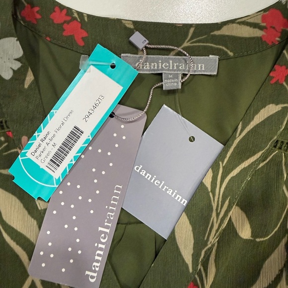 Daniel Rainn NWT Floral Button-Front Sundress - Picture 4 of 15